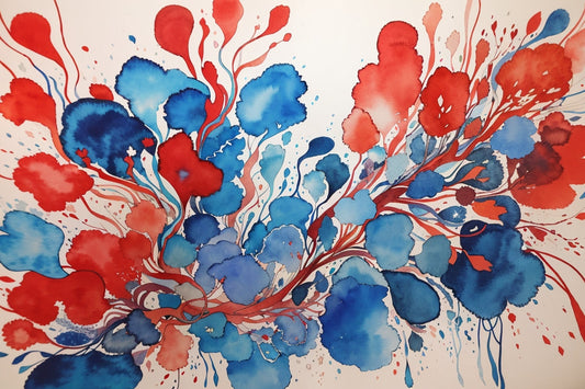 Abstract art in the blog