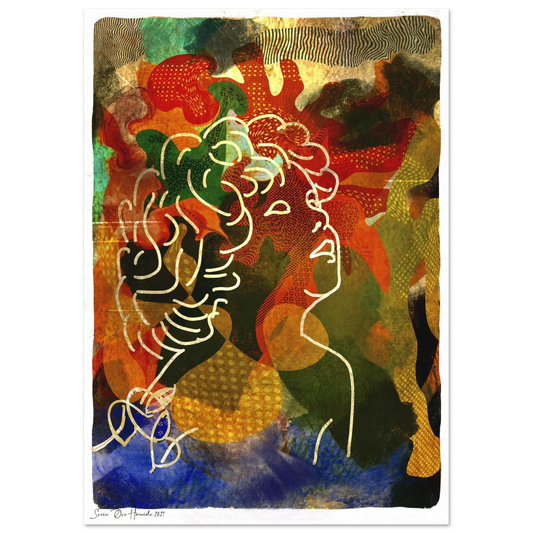 Illustrasjon av digital kunst