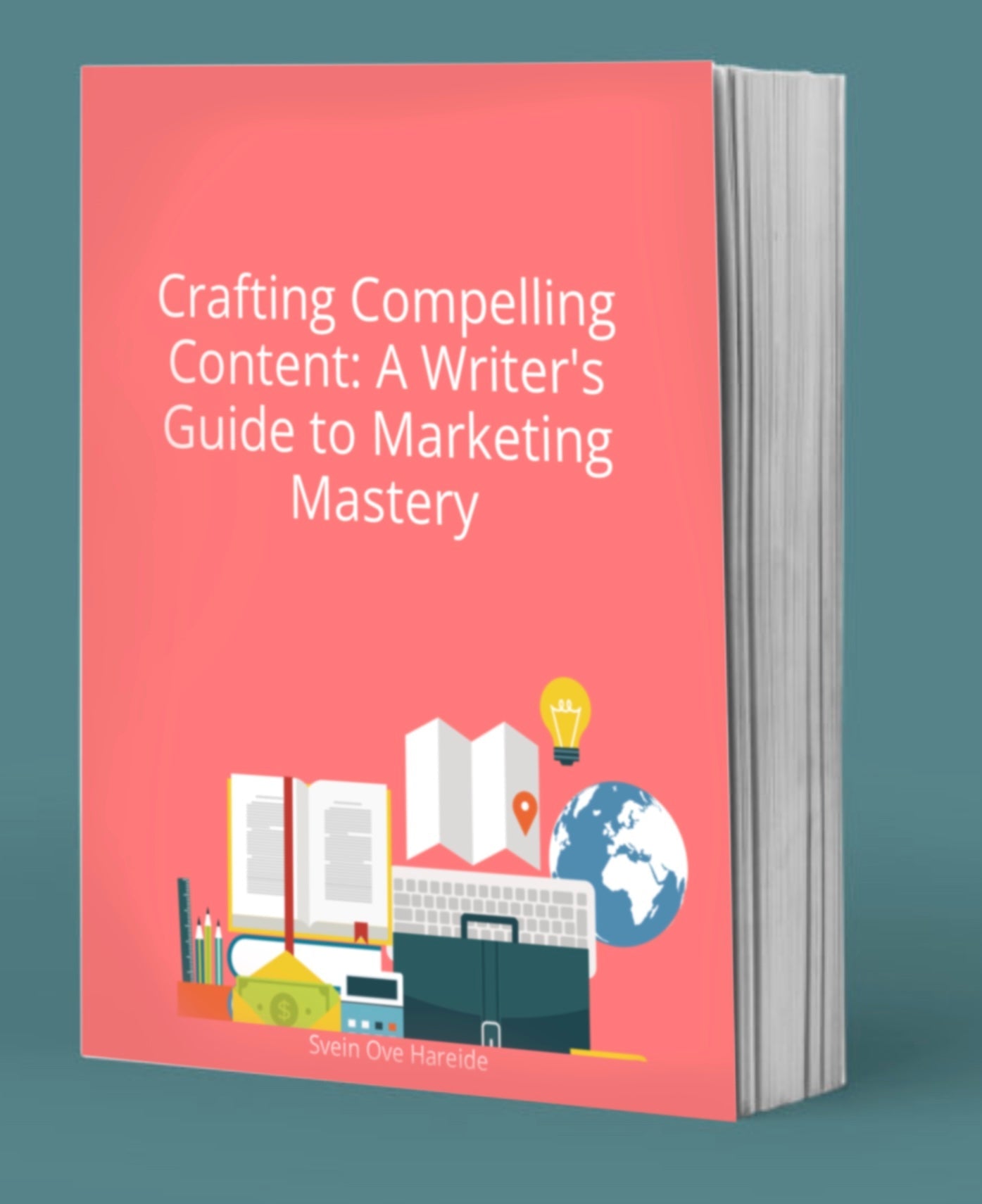 Crafting compelling content – English e-book guide to marketing mastery and persuasive writing for creators, by HareideART