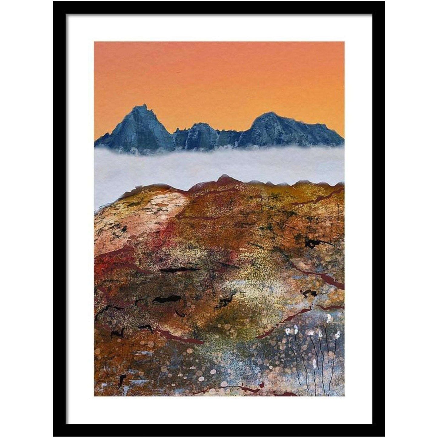 Klotinden Narvik – majestетisk fjelltopp med dramatisk himmel og nordnorsk villmark, kunstprint av HareideART