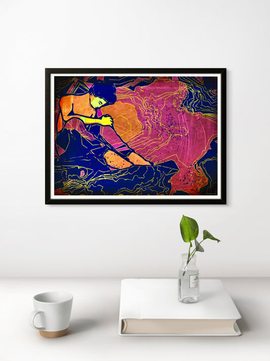 He Who Thinks – Abstrakt kunst med ettertanke.