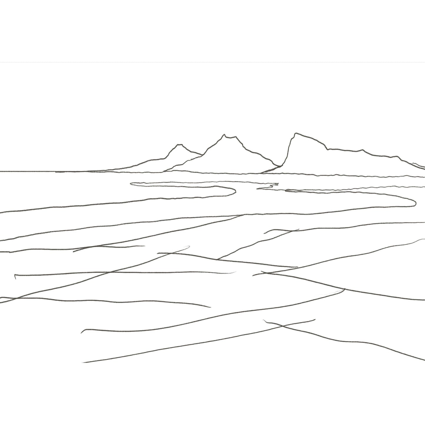 Abstrakt Lofoten: Gjenklang av landskapet
