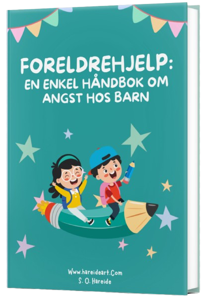 Foreldrehjelp: En håndbok om angst hos barn -  bilde HareideART