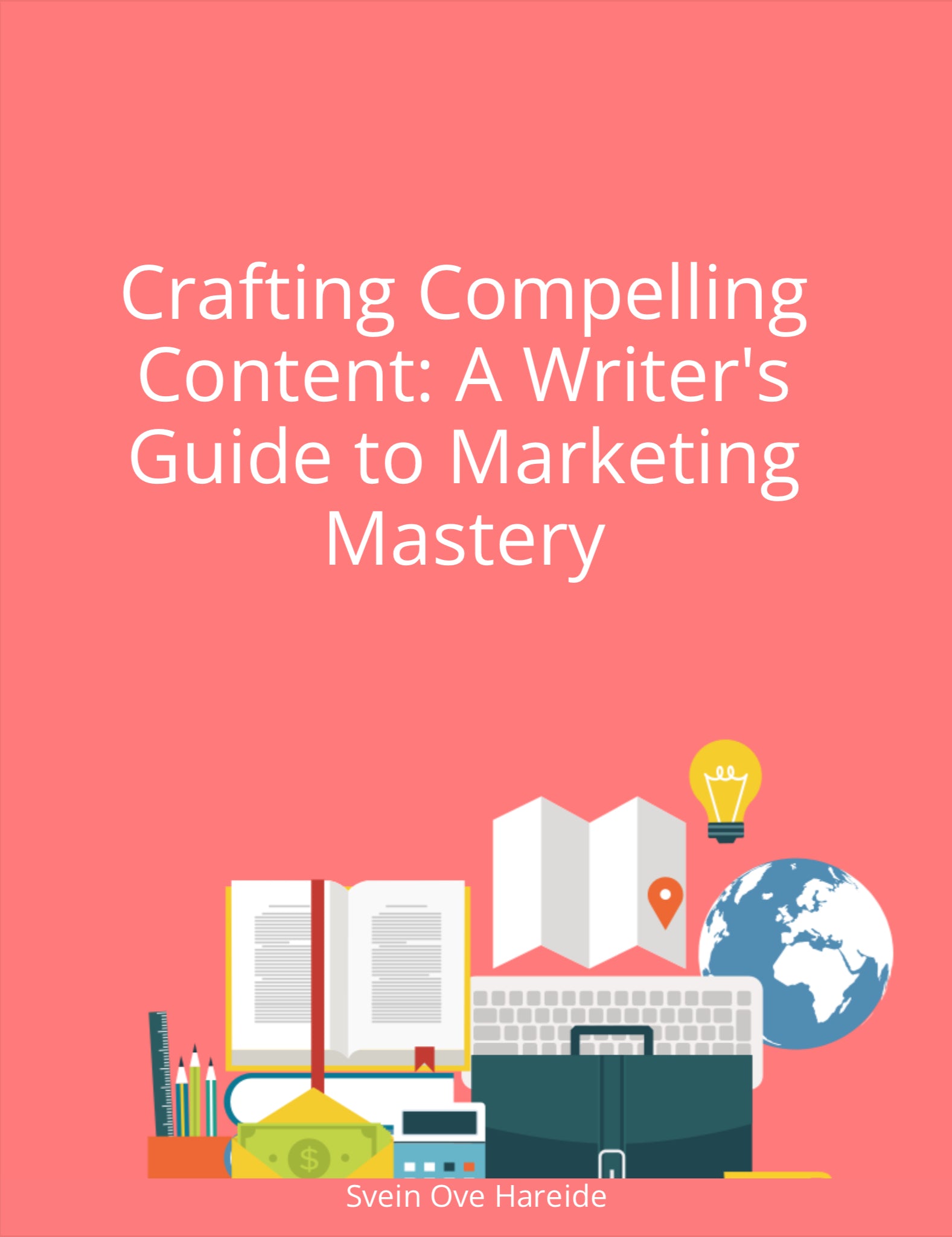 Crafting Compelling Content: A Writer's Guide to Marketing Mastery  bilde - HareideART