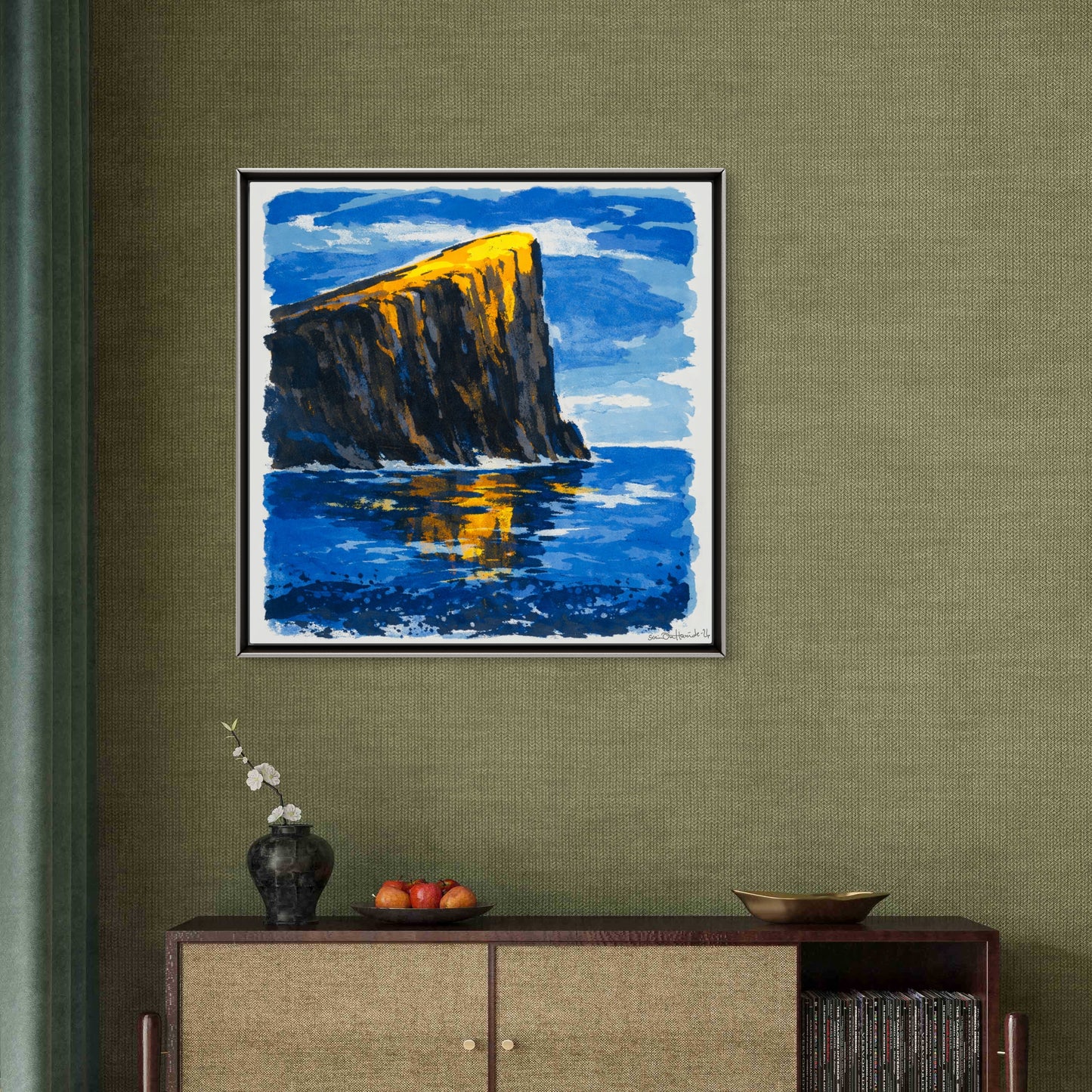 Klippen mot himmelen