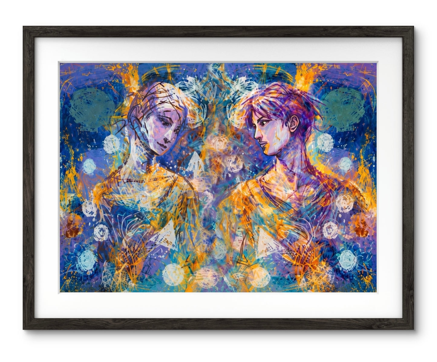 Mellom tankene – Giclee – kunsttrykk fra HareideART