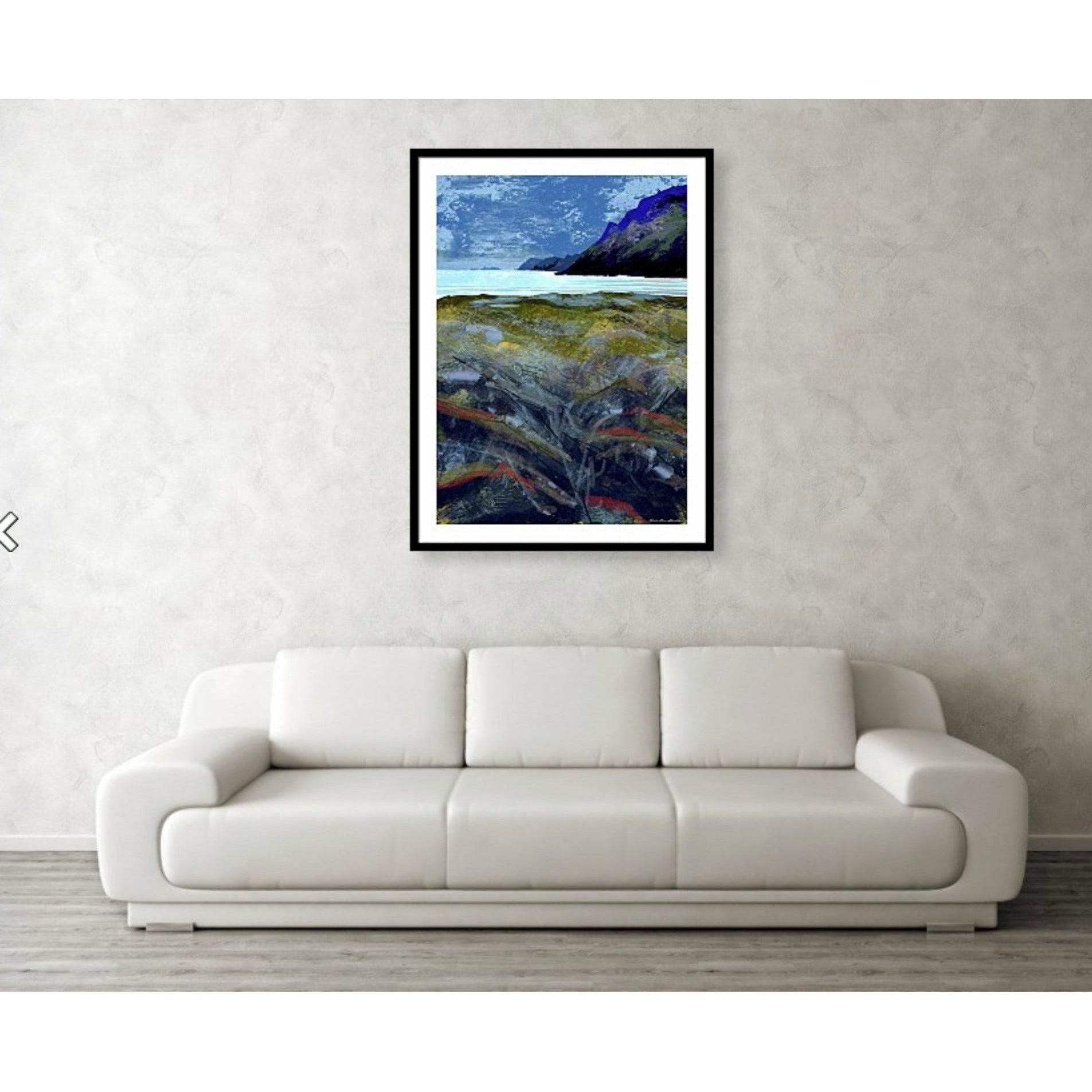 Å in Lofoten - over sofa  HareideART