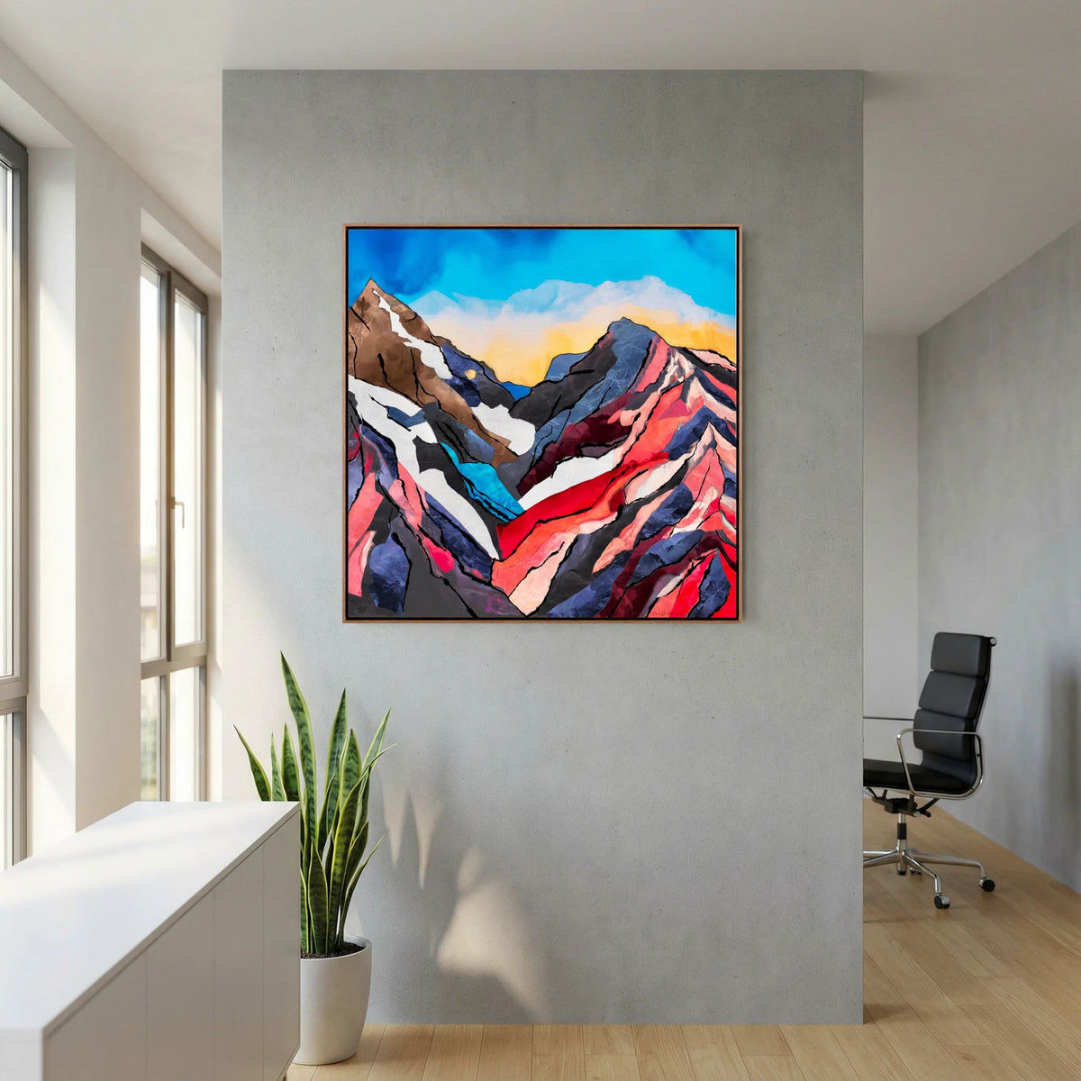Segmented mountain