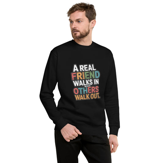 Rock en Unisex Premium Genser - HareideART