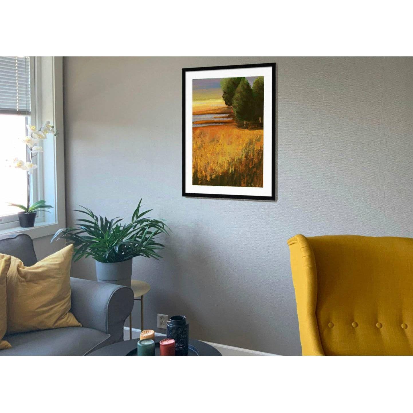 Rødt båthus - HareideART