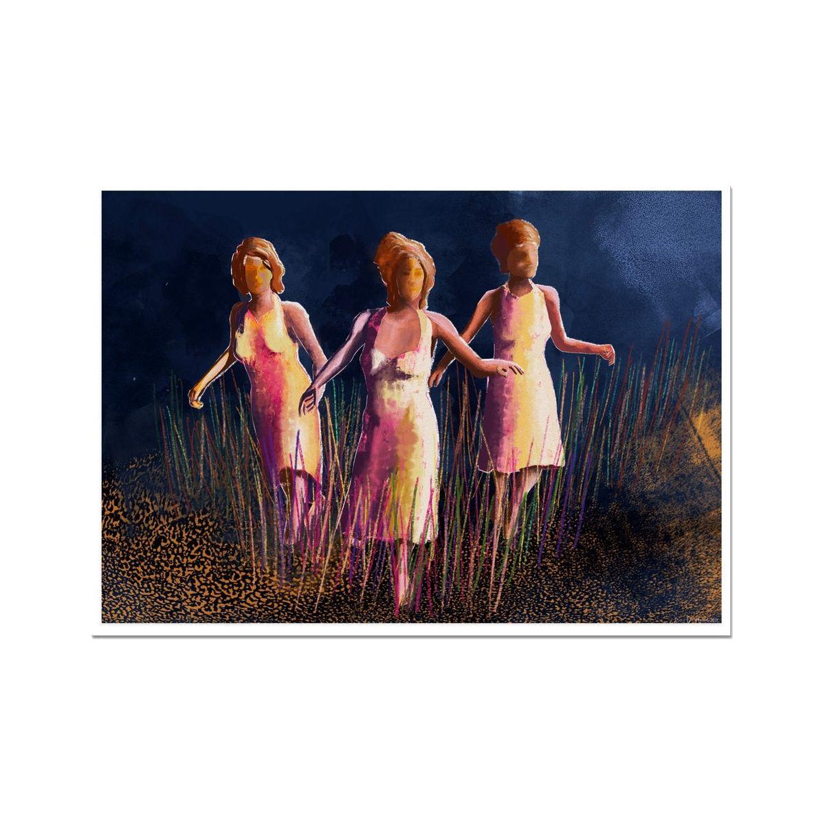 The moonlight walk - HareideART