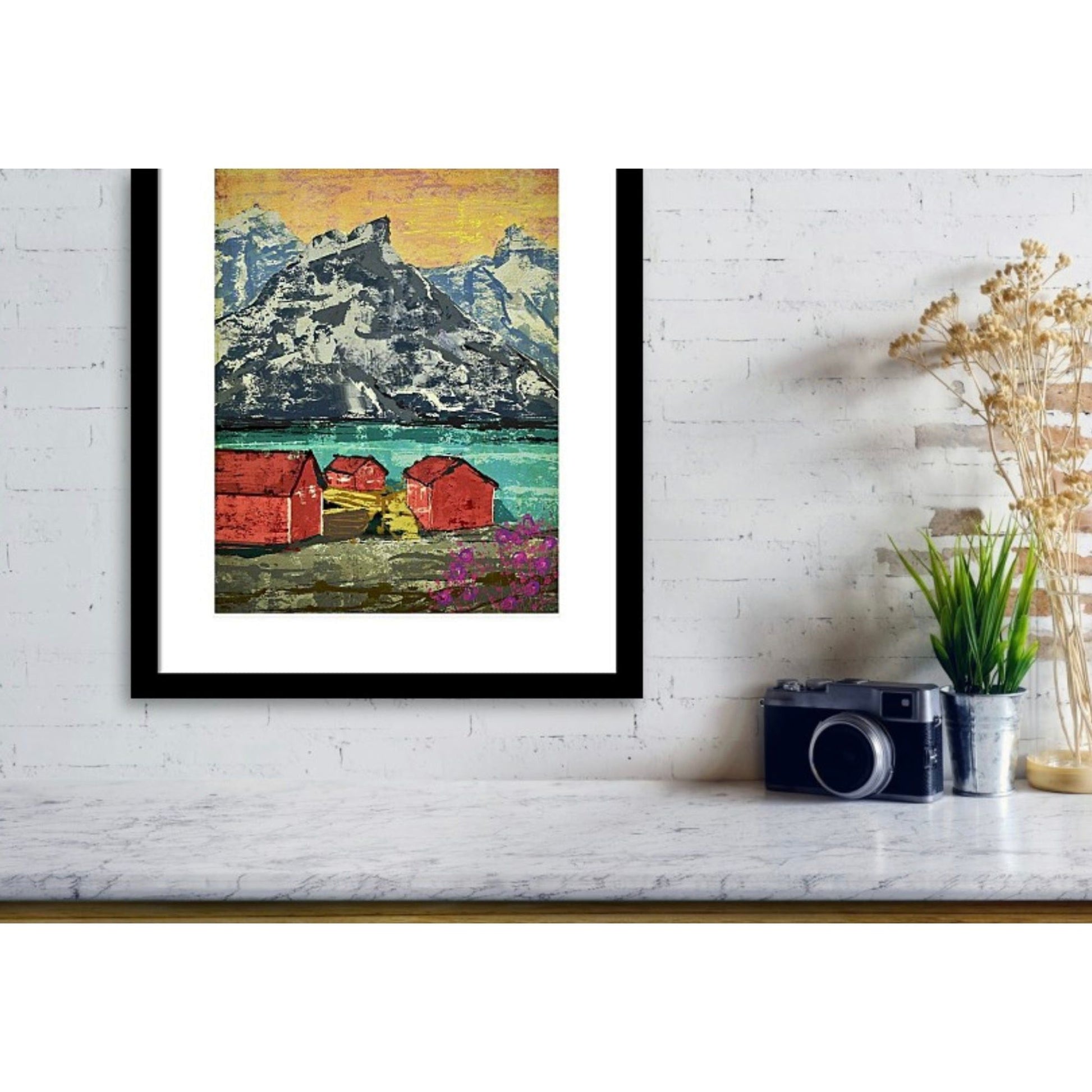 Three boathouse - HareideART