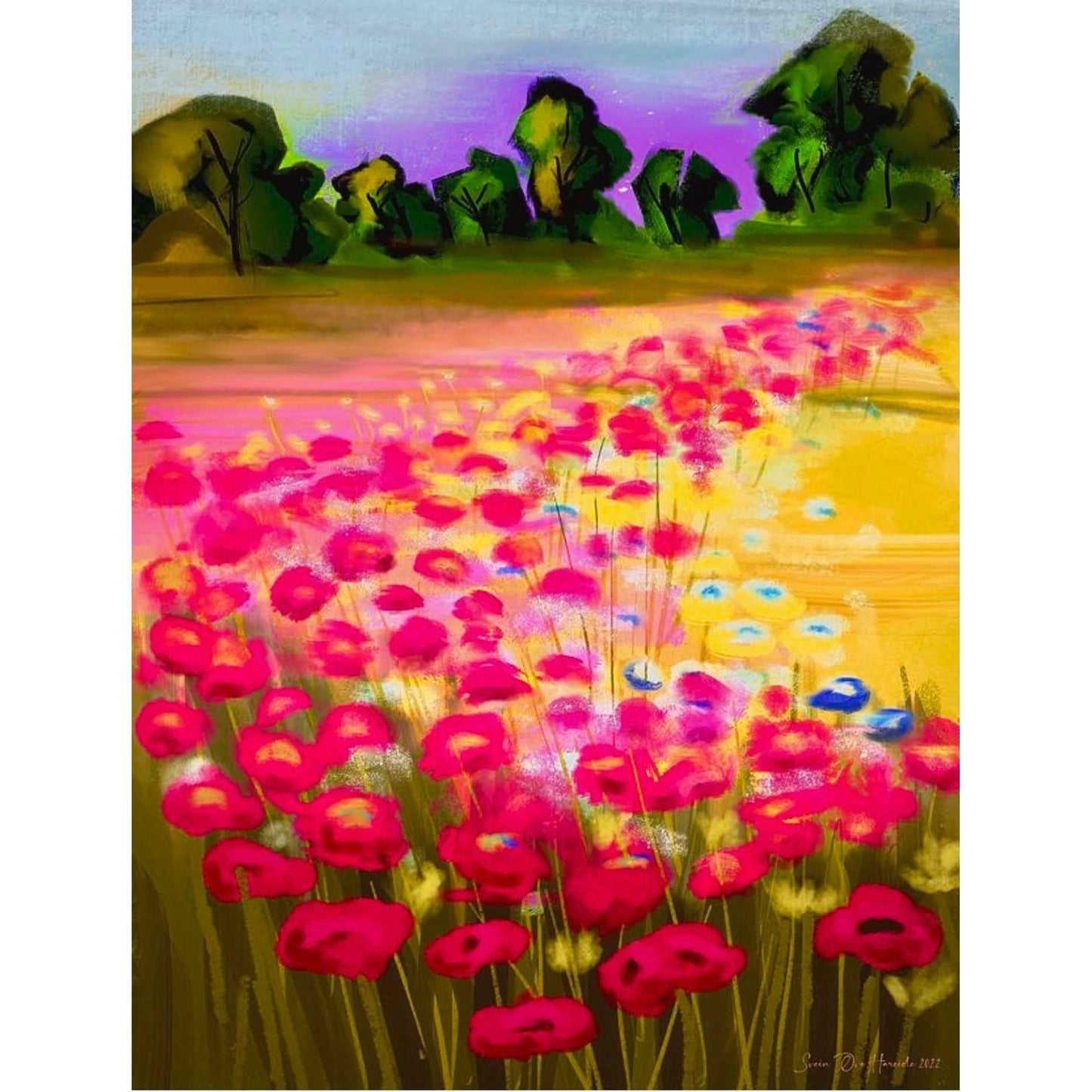 Valmue eng - HareideART