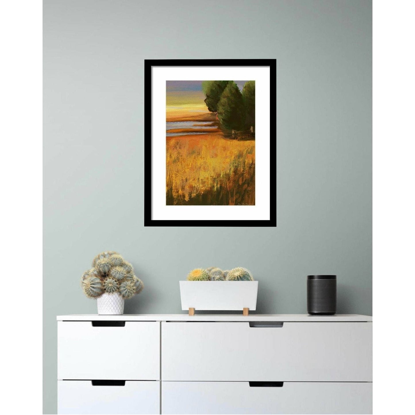 Rødt båthus - HareideART