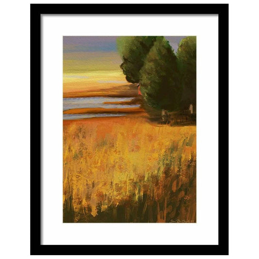 Rødt båthus - HareideART