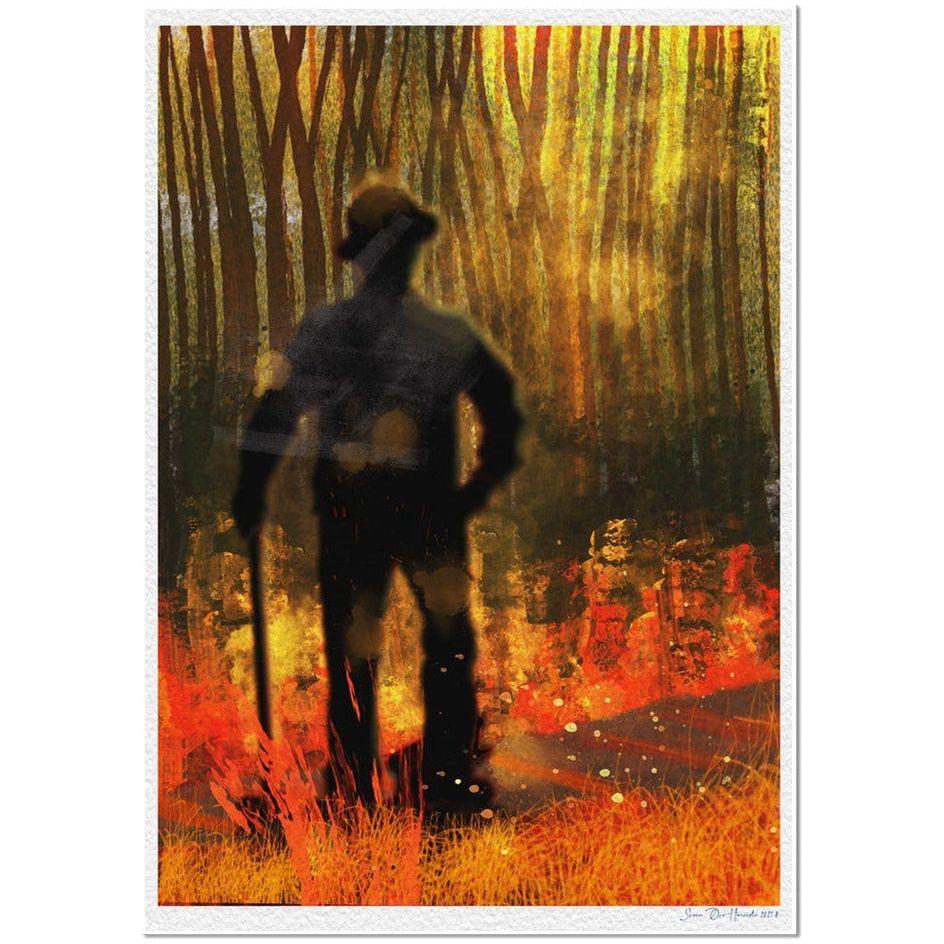 Rallaren abstrakt - HareideART