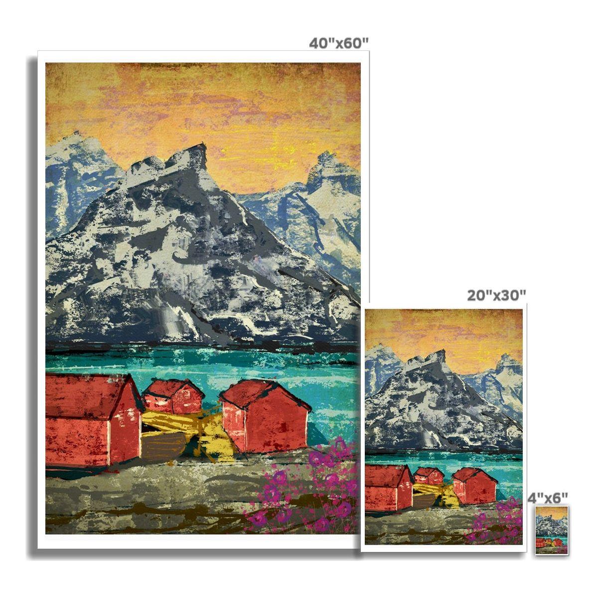 Three boathouse - HareideART