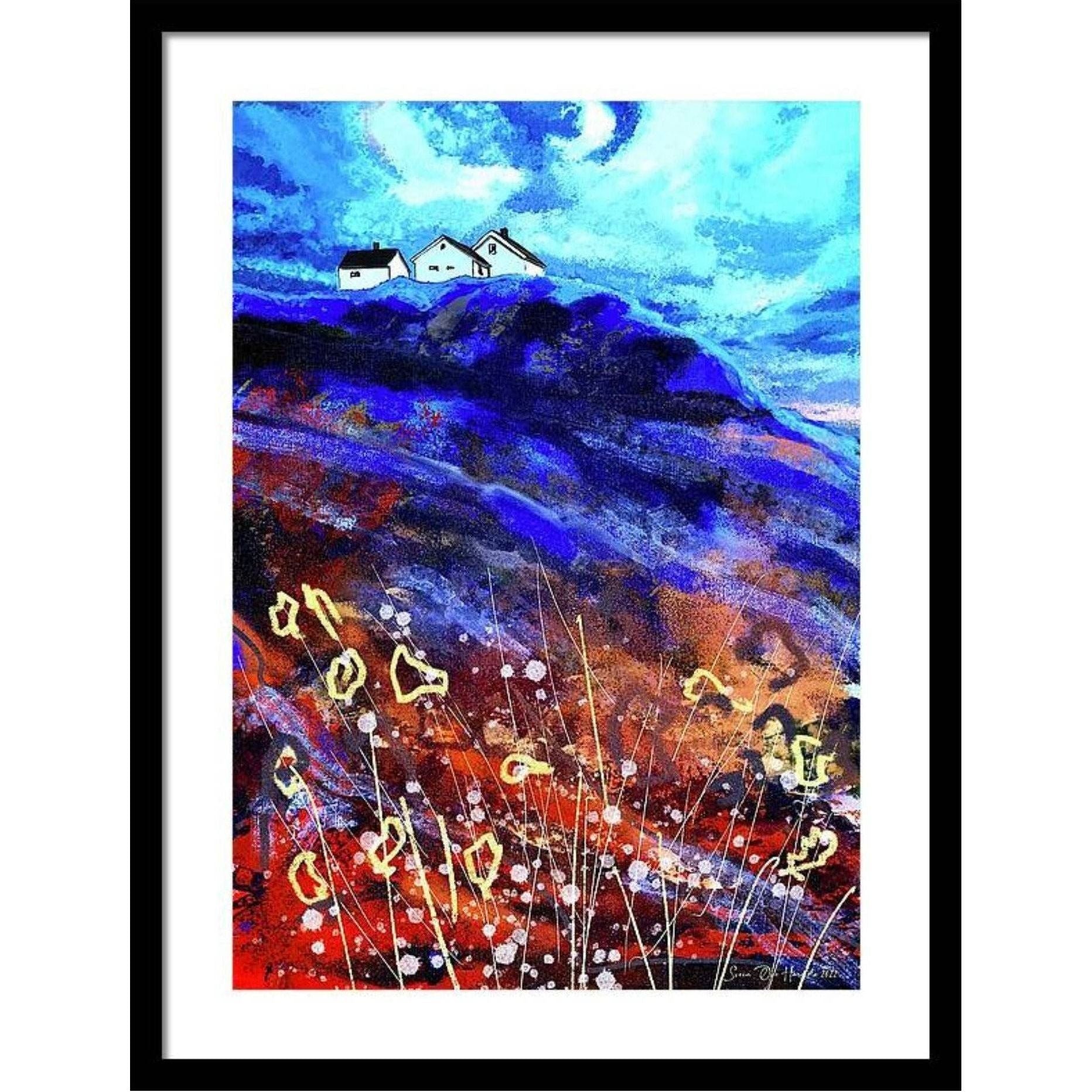 Husene på åskammen - HareideART