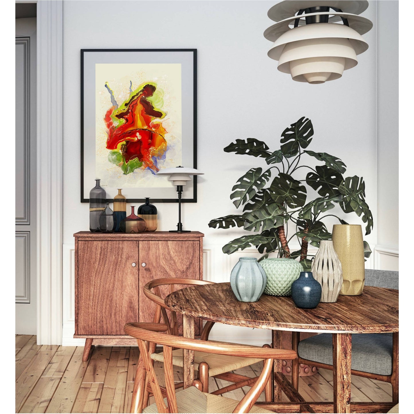 Indian dancer - HareideART