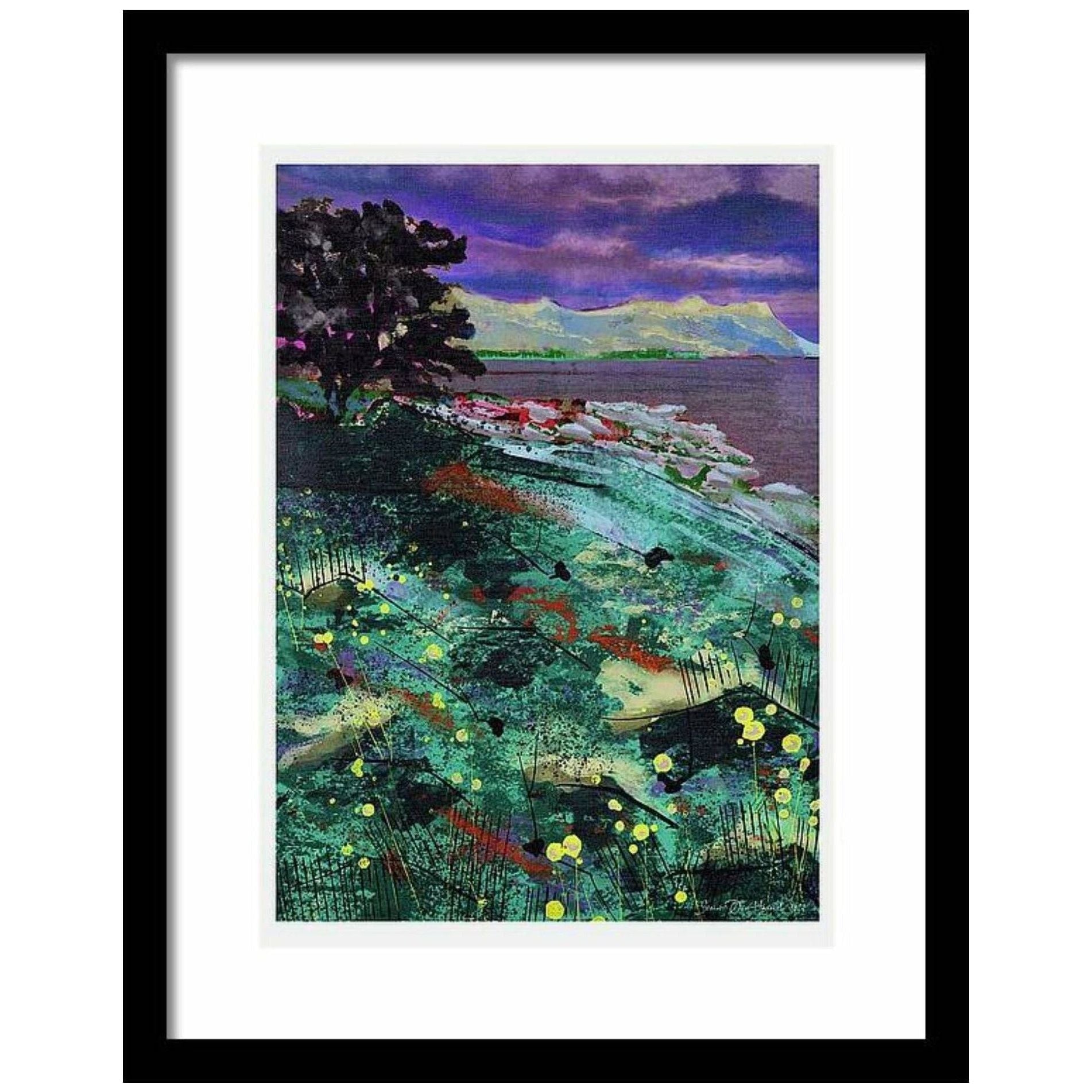 Kveldsstemning ettersommer i nord - HareideART