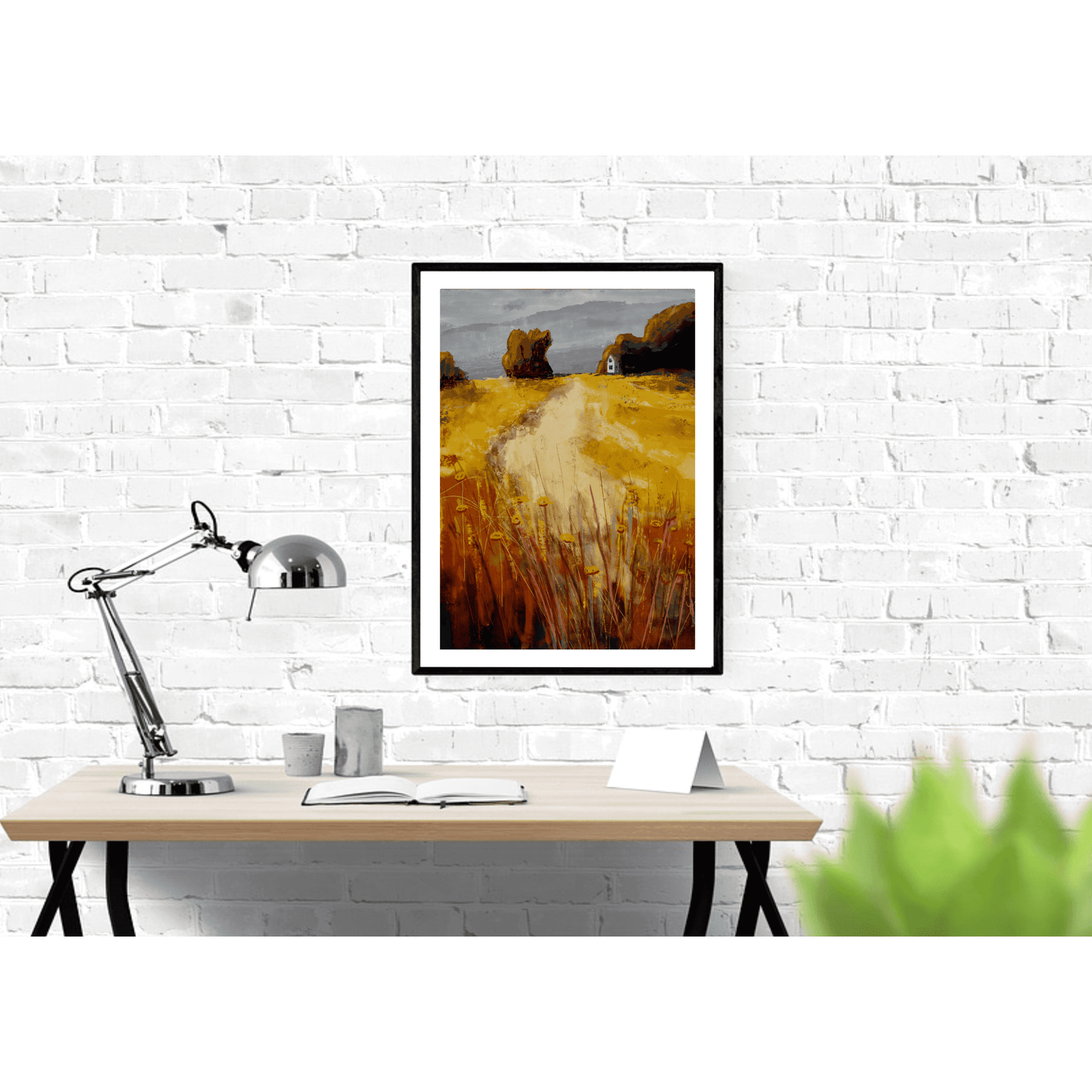 På gjengrodde stier - HareideART over arbeidsbenk