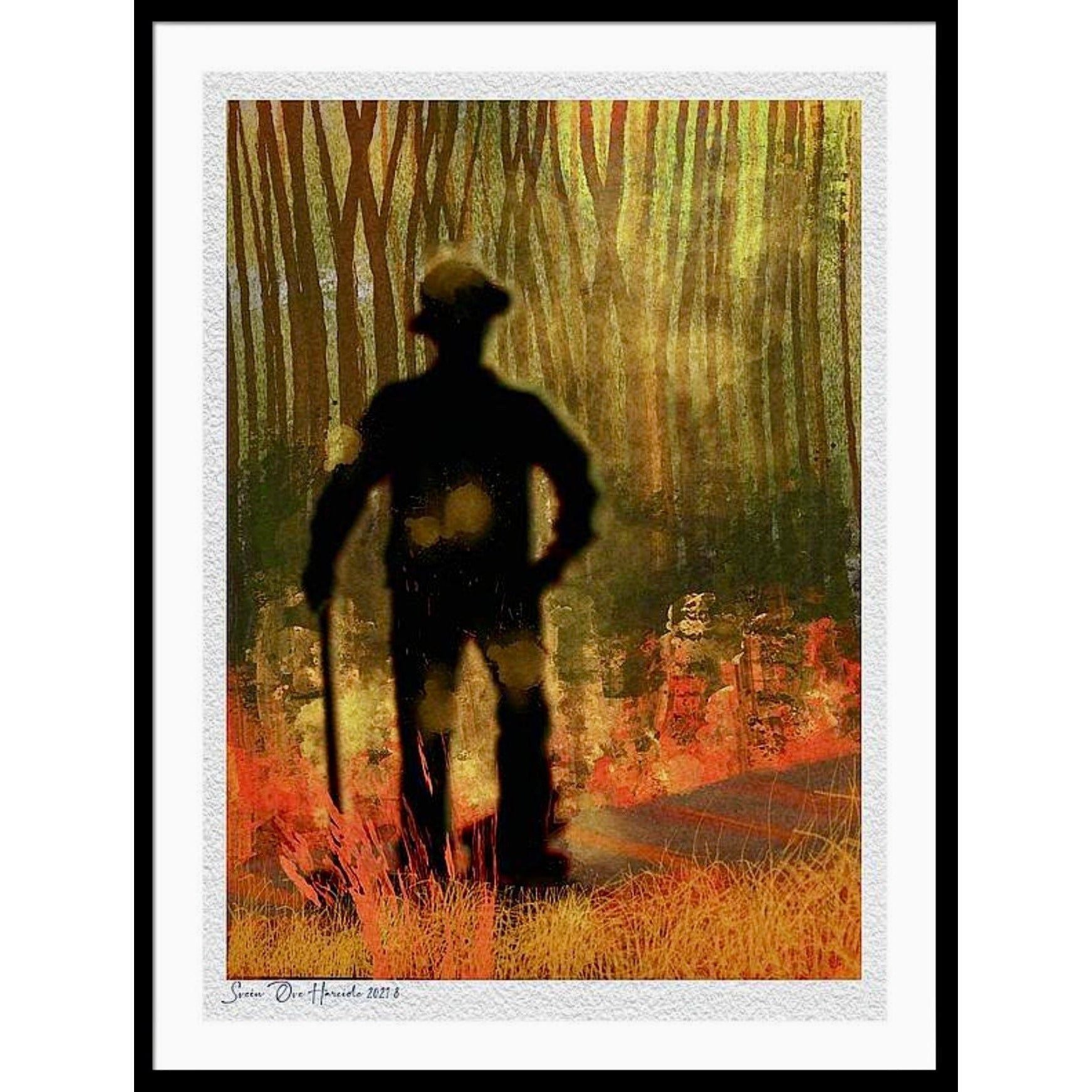 Rallaren abstrakt - HareideART