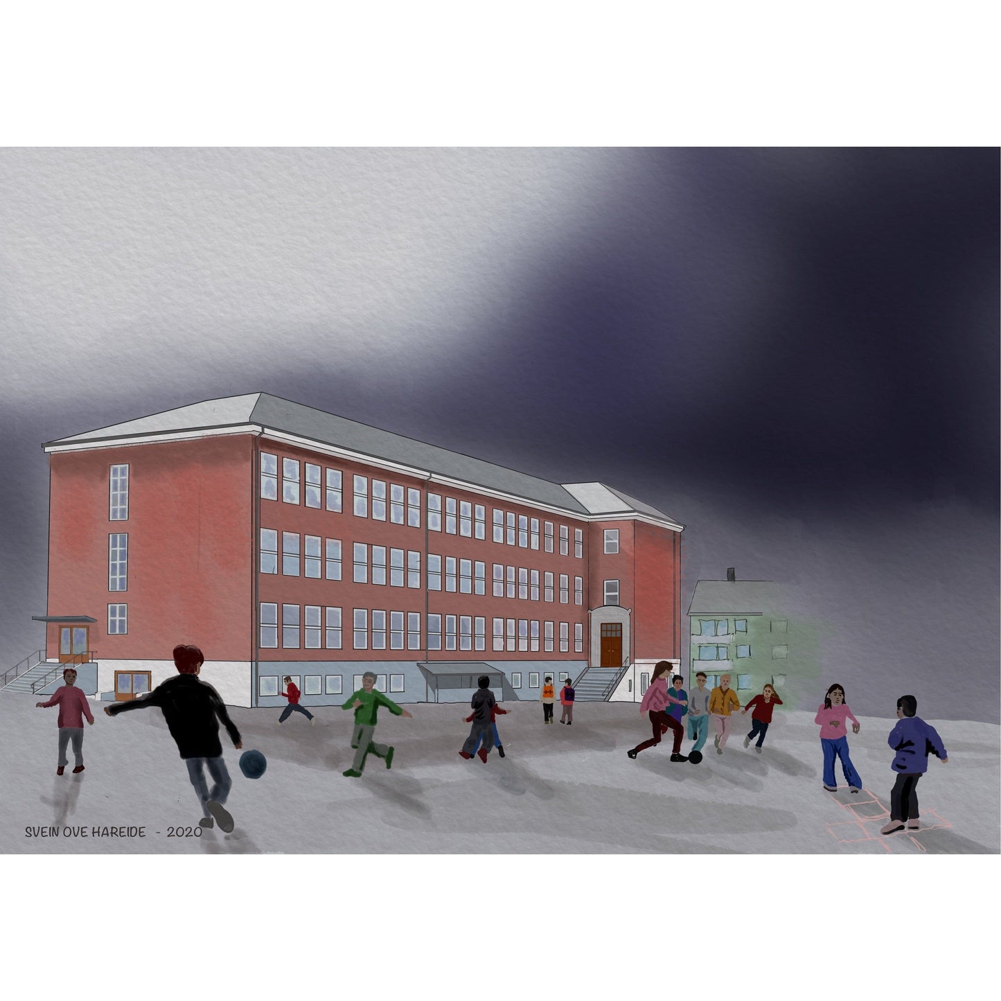 Rødskola - HareideART