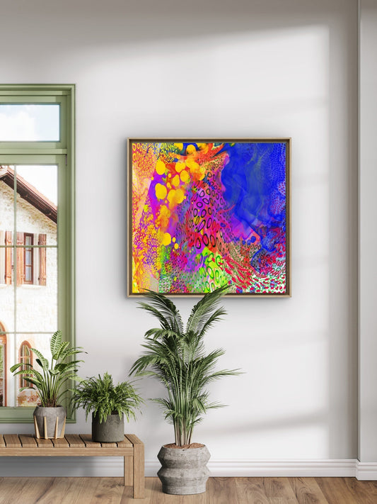 Abstrakt kunst fra HareideART
