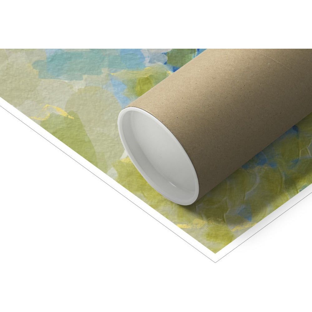 Abstrakt blå natur bekk – bildet klar for sending - HareideART