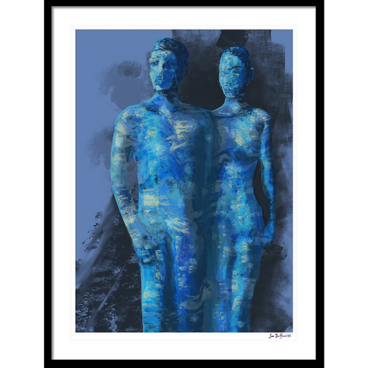 Blue couple