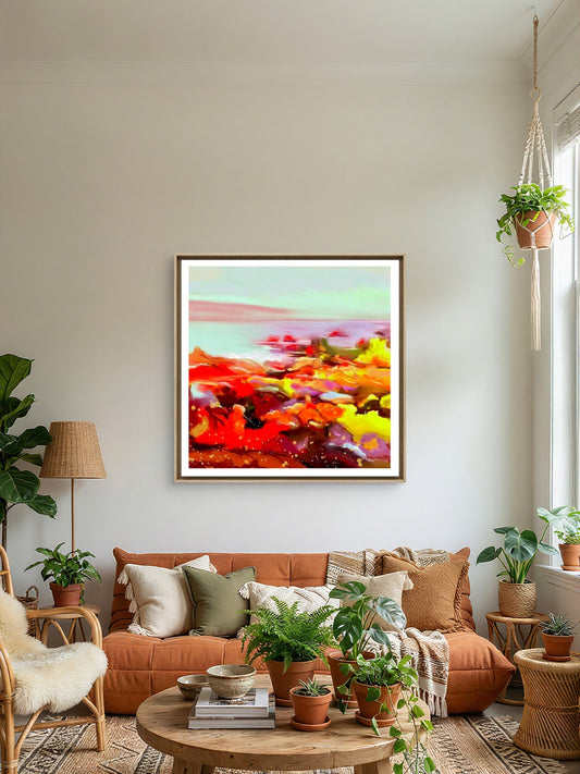 Colorful Contours - Kunstprint