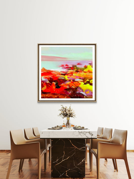 Colorful Contours - Kunstprint - Hareideart