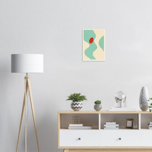Flyt – Harmonisk Moderne Kunsttrykk