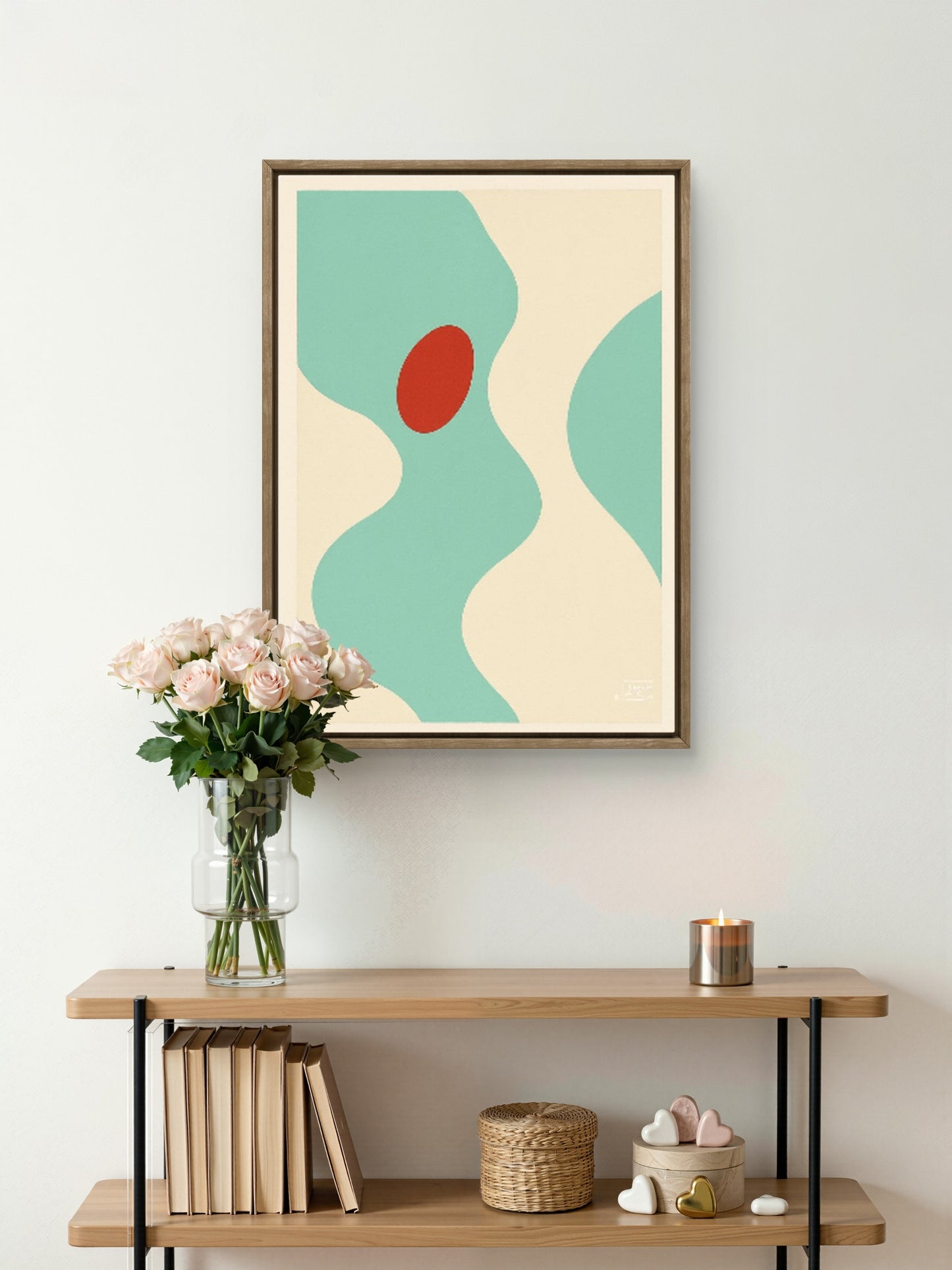 Flyt – Harmonisk Moderne Kunsttrykk HareideART