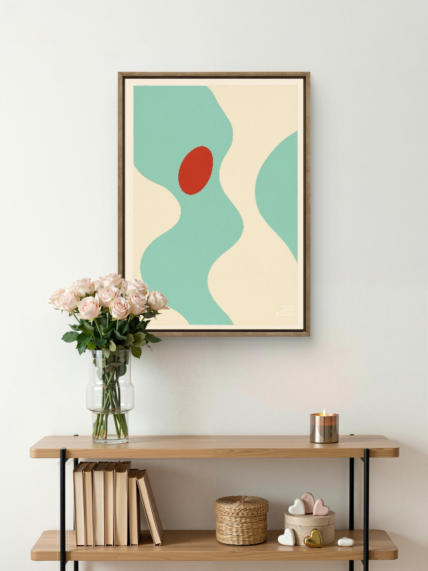 Flyt – Harmonisk Moderne Kunsttrykk HareideART