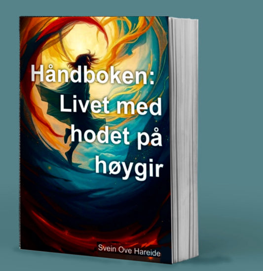Håndboken  -  Livet med hodet på høygir - HareideART