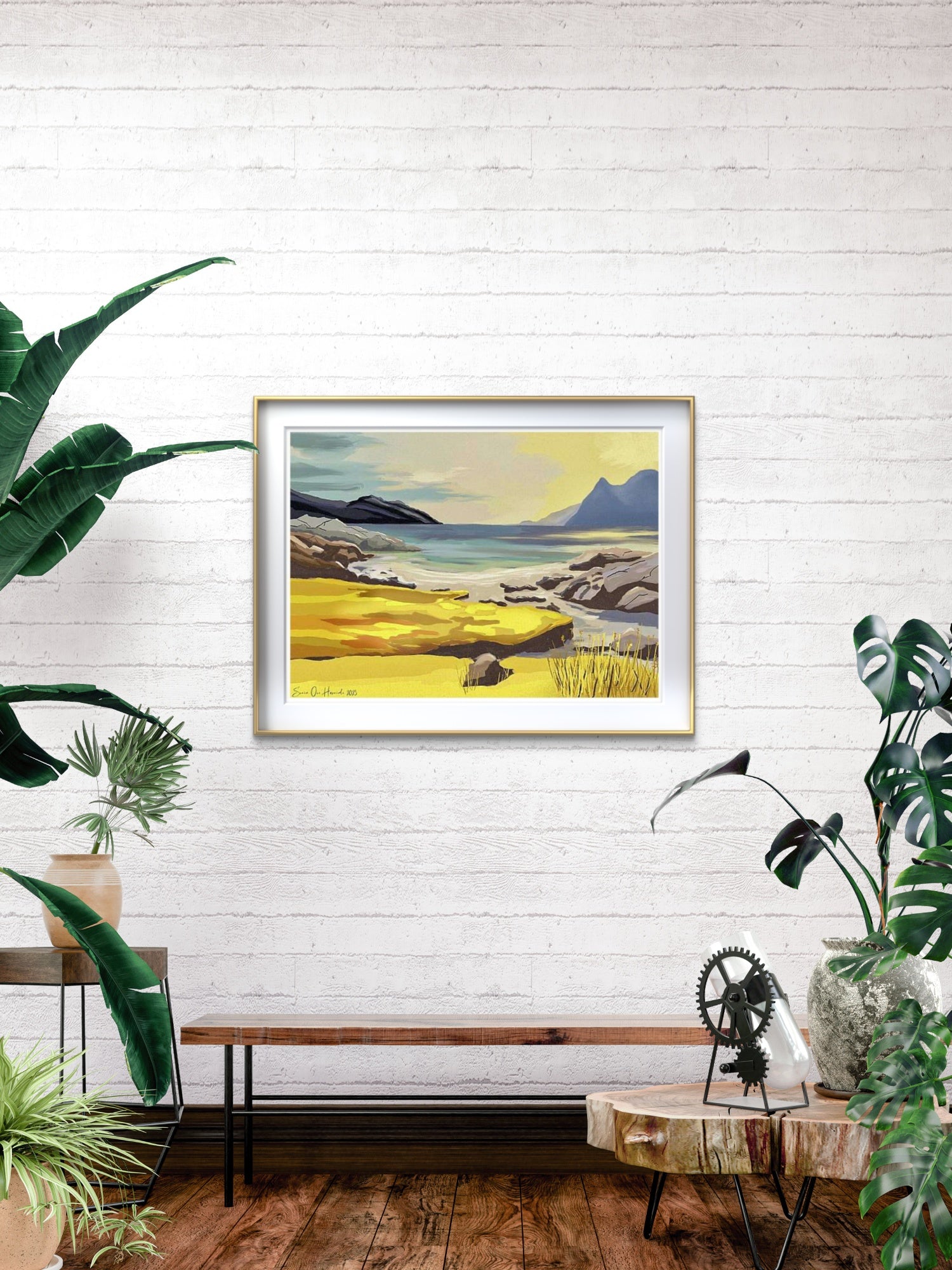 Hvit_strand_i_Lofoten_abstrakt_nordnorsk_kystmotiv