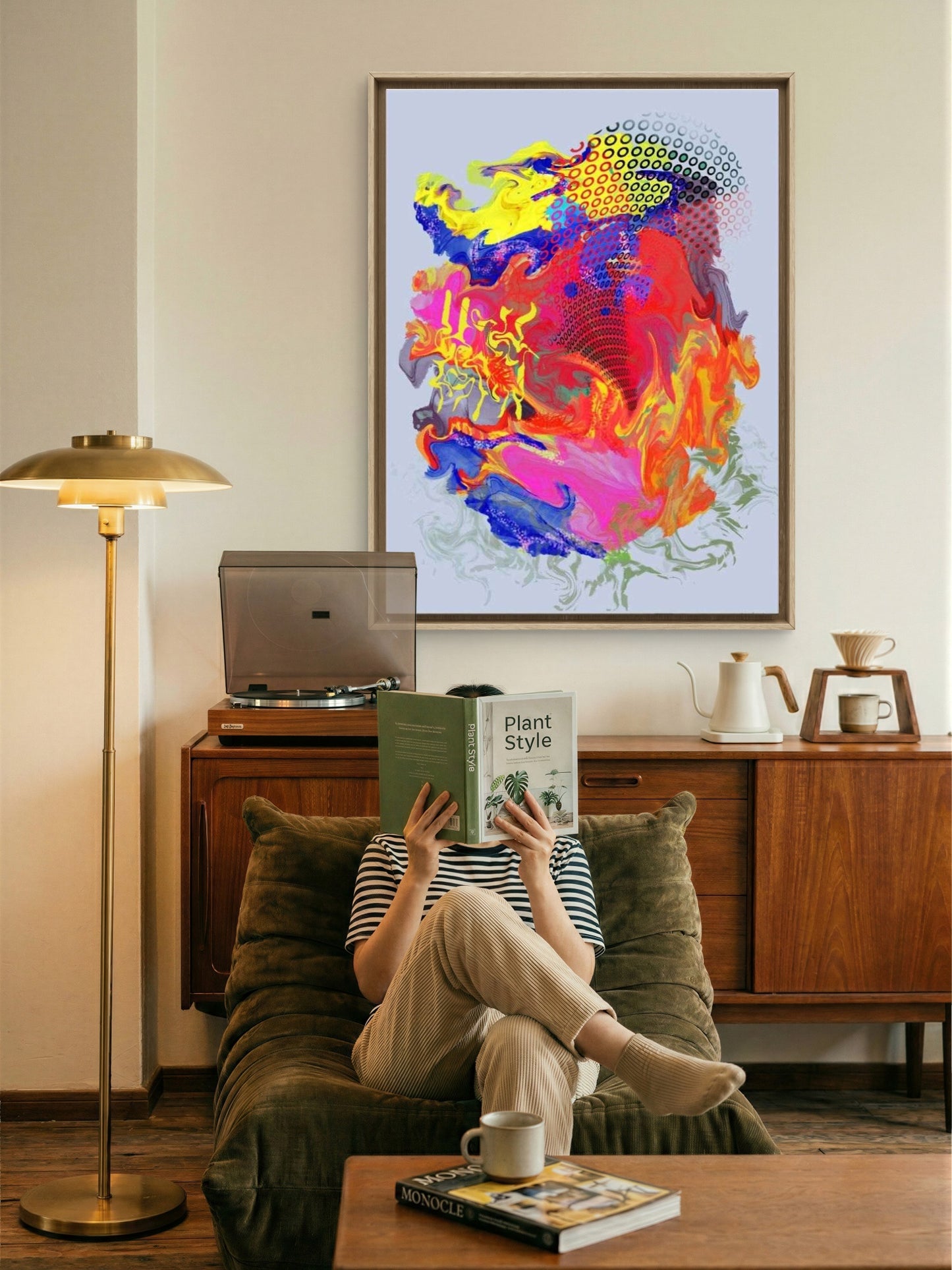 New art fruit - Kunstprint - HareideART