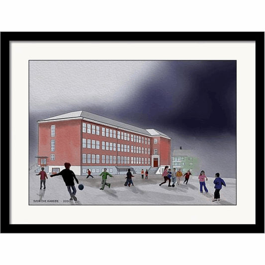 Den gamle barneskolen i Narvik