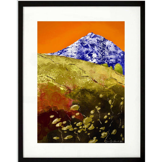 Snart vår – nordnorsk vårstemning med lyse farger og forventningsfull naturfornying, kunstprint av HareideART