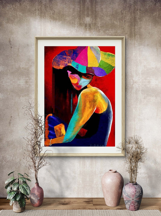 Sommerpiken_-_Giclee_trykk_Kunstprint