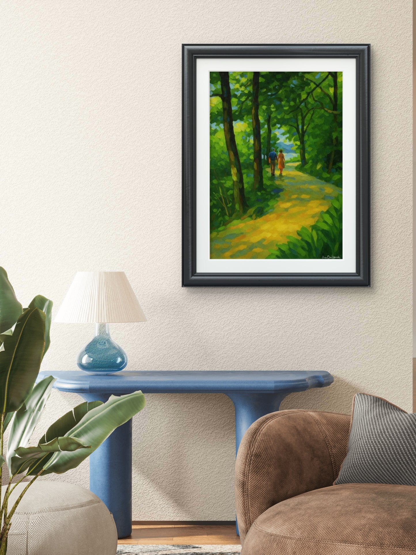 Stien_rundt_lille_stokkavann - HareideART