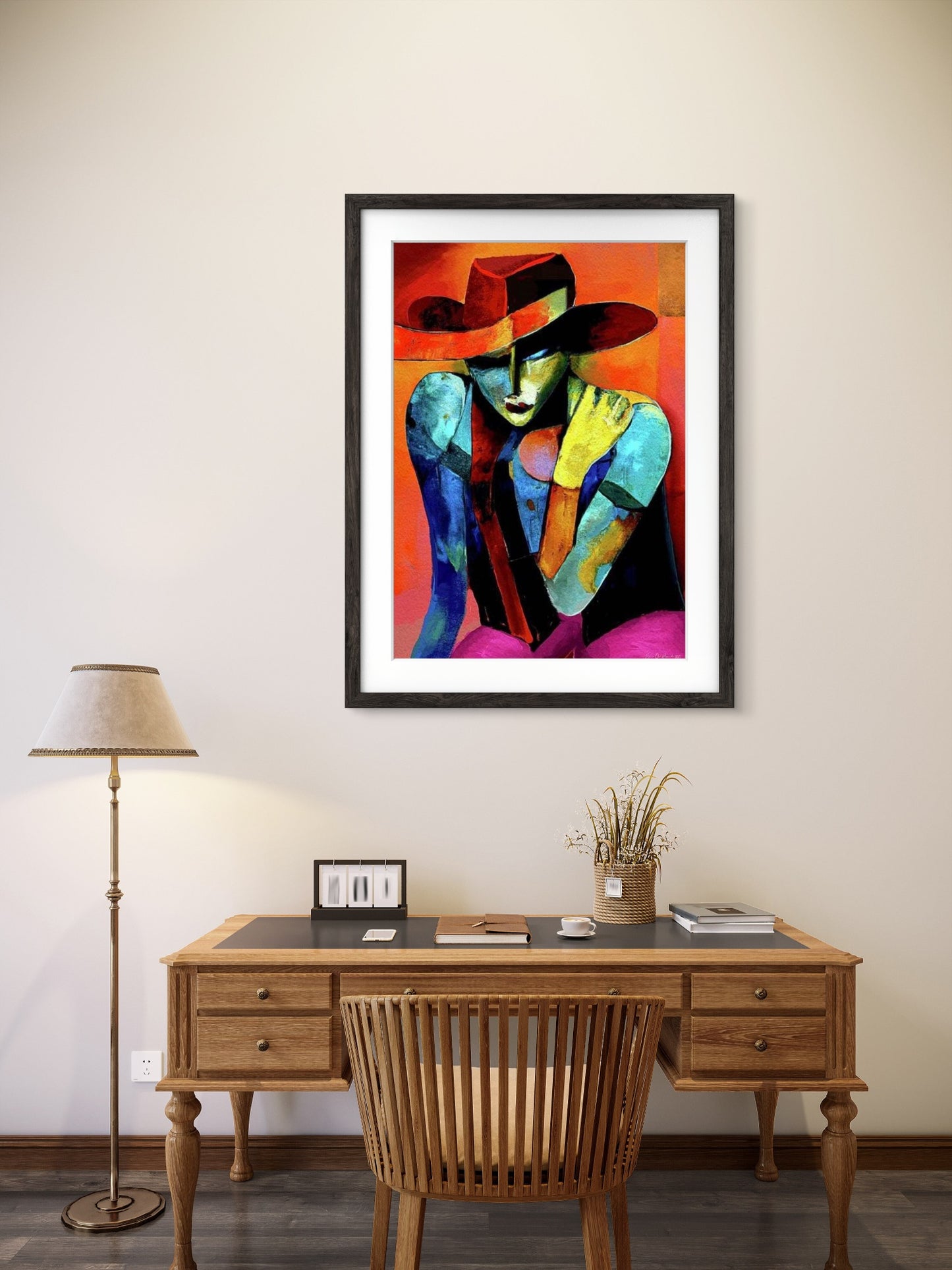 The_boss-_abstrakt_giclee_print Hareideart