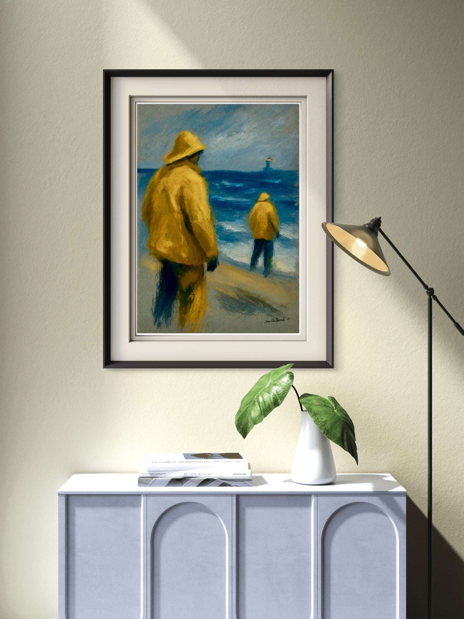 Brødre ved Havet – Nordnorsk Figurativt Kunsttrykk