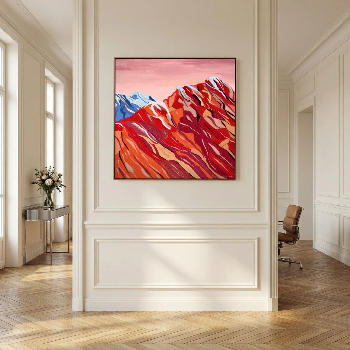 Red mountain