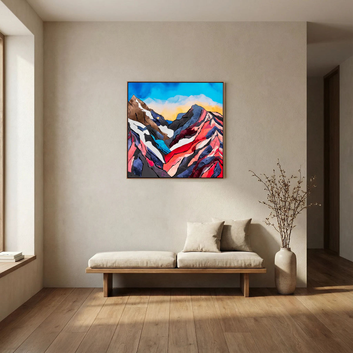 Segmented mountain