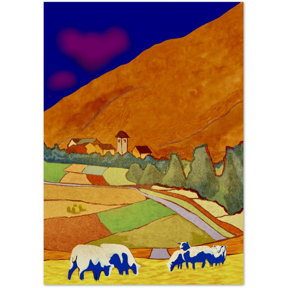 Village in Spain - HareideART