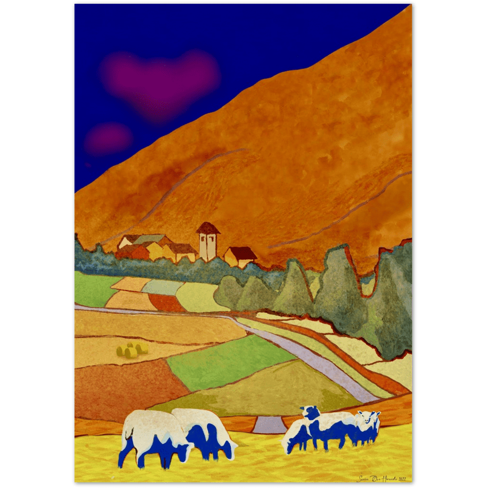 Village in Spain - HareideART